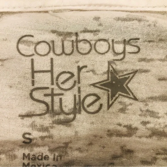 Women’s Dallas Cowboys sheer team t-shirt, size S - Picture 4 of 4